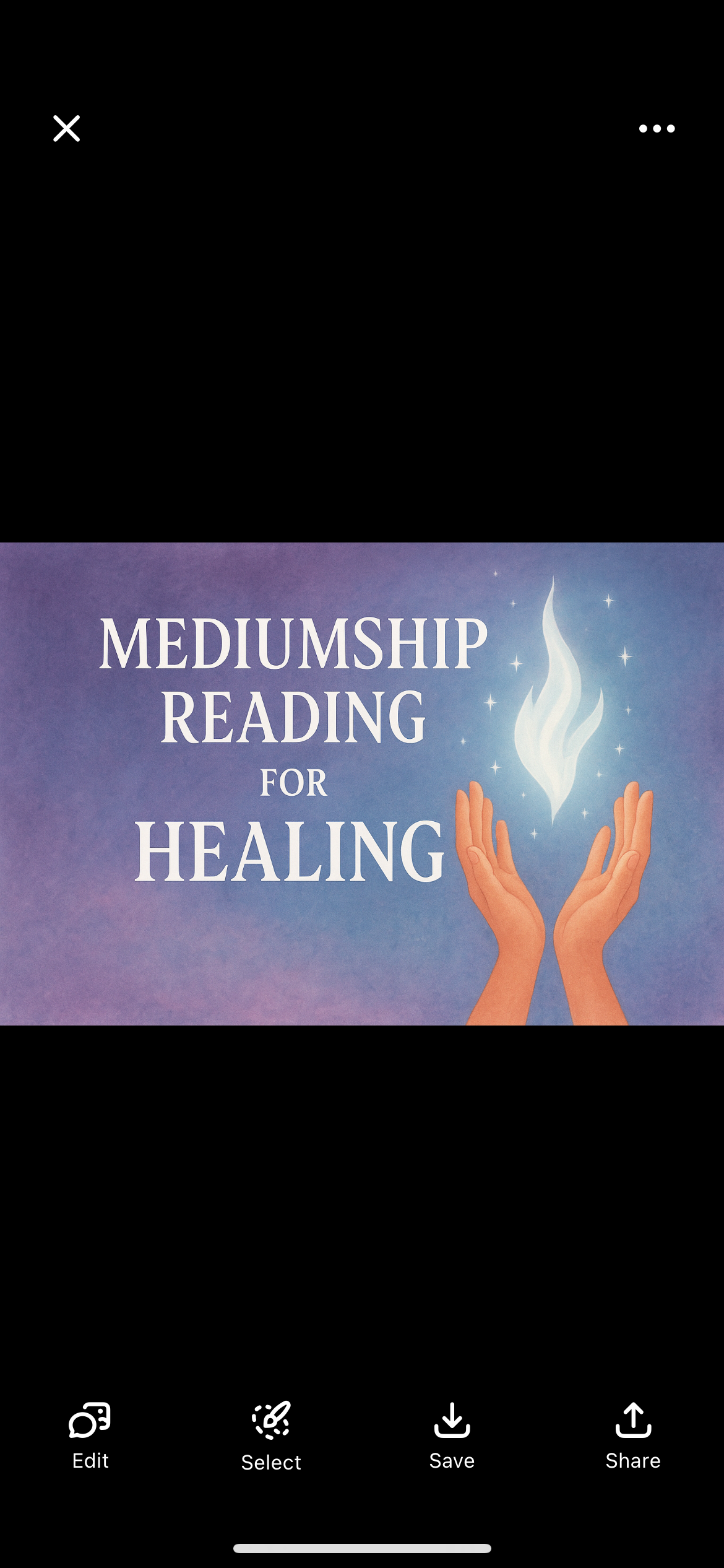 Mediumship reading